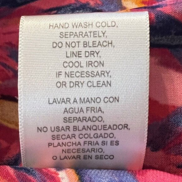 Nicole Miller Multicolor Floral Spaghetti Strap Maxi Women's Dress Size XS Art - Picture 11 of 11